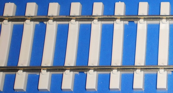 1 bote de 25 rails code 75  traverses couleur bton - 