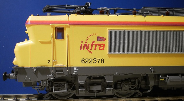 Locomotive �lectrique BB 622378  Infra - 