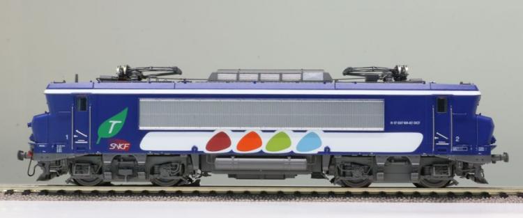 Locomotive électrique BB 807604 Transilien  ep  VI - 