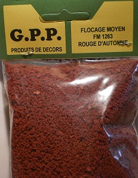 flocage mousse  200 ml  rouge  automne - G.p.p.