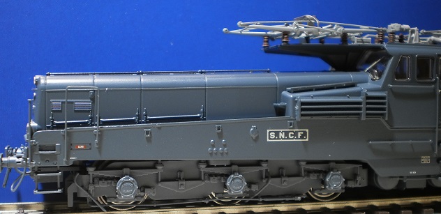 Locomotive �lectrique CC  14004  bleue  ep III - 