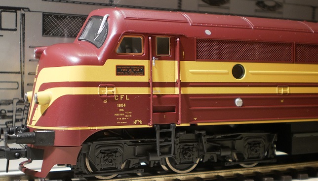 CFL locomotive diesel Nohab 1604 avec dcodeur digital sonore - 