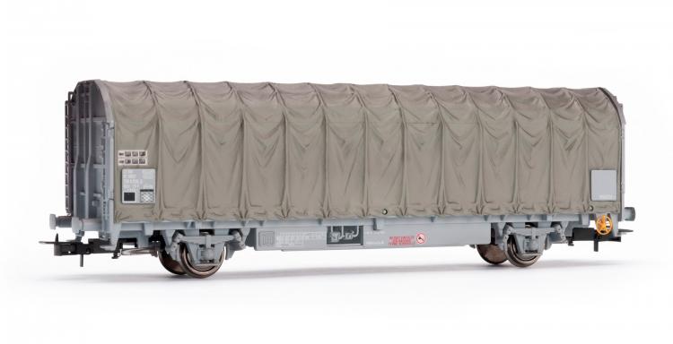 Wagon b�ch� � 2 essieux - 