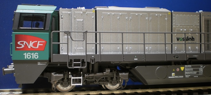 SNCF  Fret Benelux locomotive diesel 1616 - 