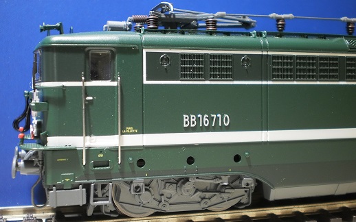 Locomotive lectrique BB 16710   - 