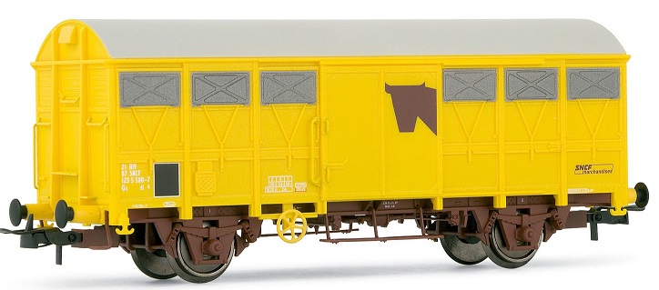SNCF wagon couvert pour le  transport de bovins - 