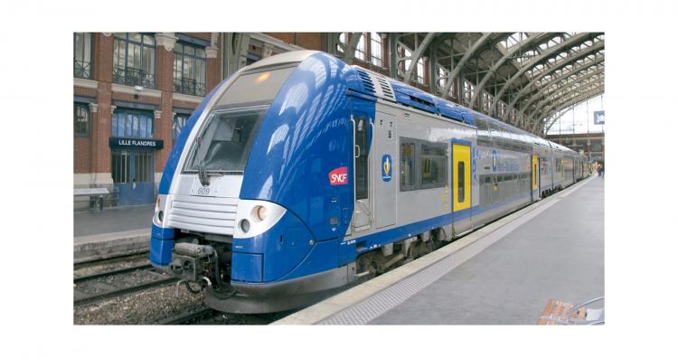Rame lectrique  3 caisses  Nord-Pas-de-Calais  ep VI - 
