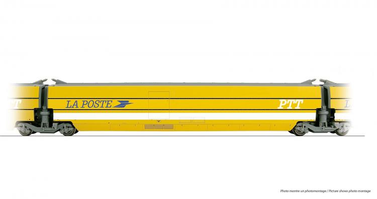 TGV La Poste livre d'origine 10 lments  - 