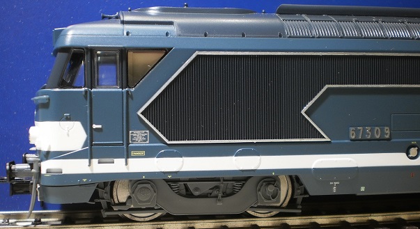 Locomotive diesel BB  67309  avec décodeur digital sonore - 