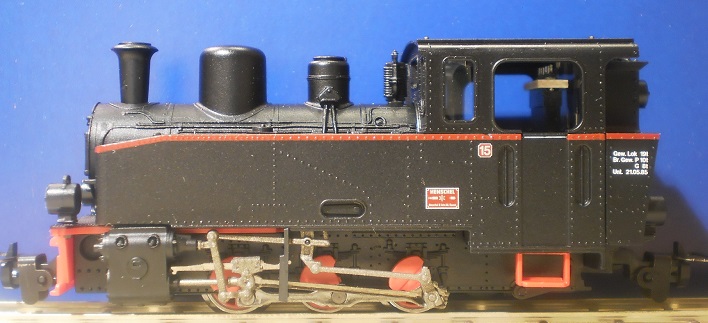Coffret de dpart analogique HOe avec 1 locomotive  vapeur & 4 wagonnets  - 