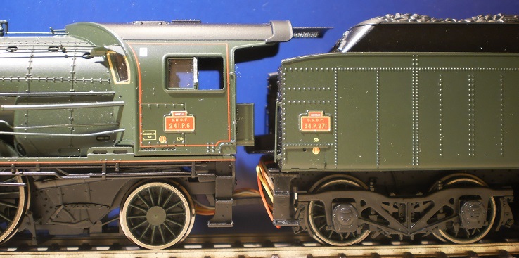 Locomotive à vapeur 241 P 6  Marseille - 