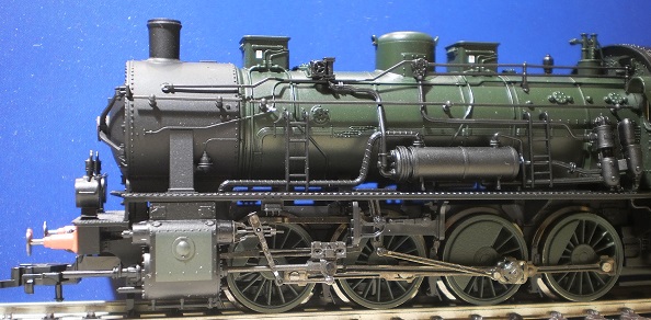 Locomotive à vapeur  040 D  323  Longueau - 