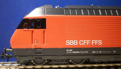 SBB/CFF Locomotive �lectrique Re 460 084-7  rouge  - 