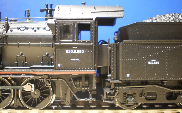 Locomotive  vapeur 050 B  680  Hausbergen - 