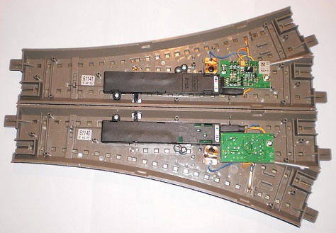 GeoLine set de voies A   avec aiguillages à commande digitale - Roco-accessoires