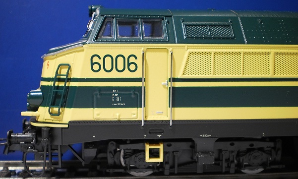 SNCB  locomotive diesel  6006  - 
