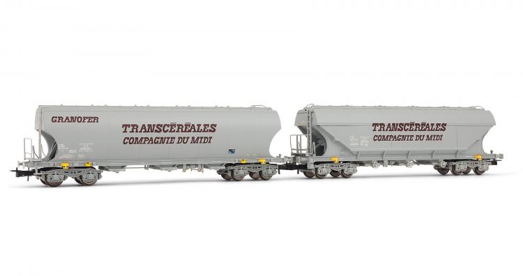 Coffret de 2 wagons c�r�aliers Compagnie du Midi  ep IV - 