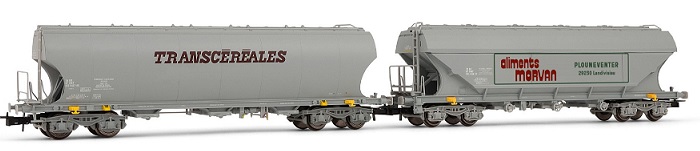 Coffret de 2 wagons c�r�aliers  - 