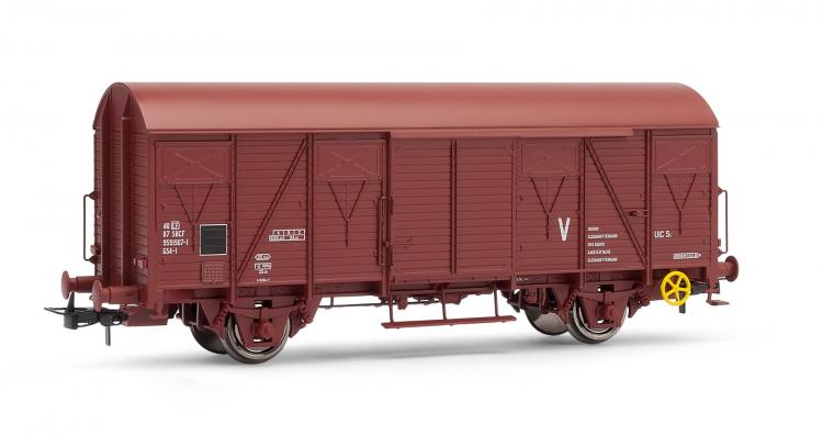 Wagon couvert  marquage V   - 
