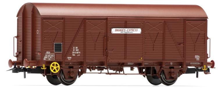 Wagon couvert Bagages-Express  ep IV   - Jouef