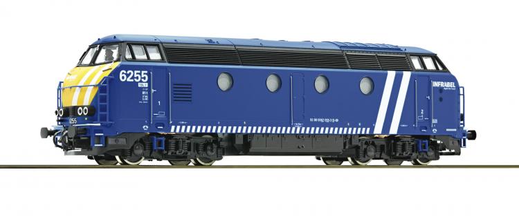 SNCB locomotive diesel  6255  INFRABEL - 