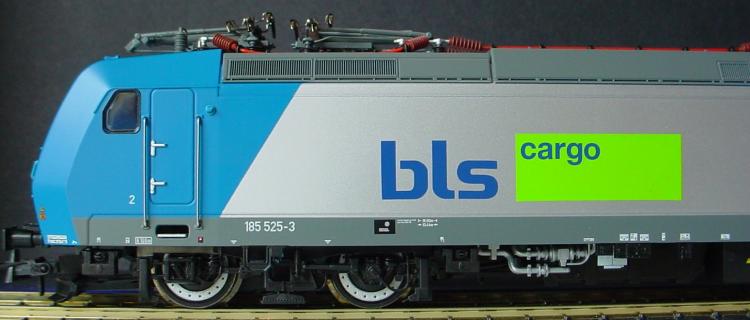 BLS locomotive électrique 185 BLS Cargo 4 pantos ep V - Roco