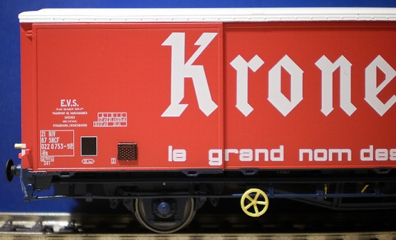 Coffret de 3 wagons EVS KRONENBOURG  ep IV - 
