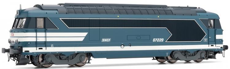 Locomotive diesel BB 67229  ep IV-V - 