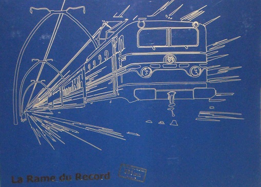 Rame du record du monde CC 7107  ( version analogique ) - 