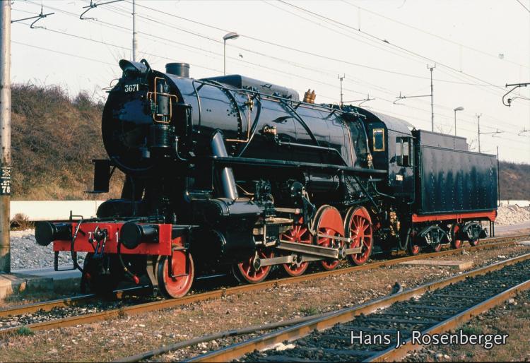 FS locomotive  vapeur Gruppo 736 - 