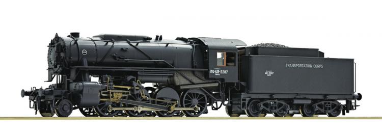 Locomotive  vapeur  140-US-2287  Trappes  ep  III - 