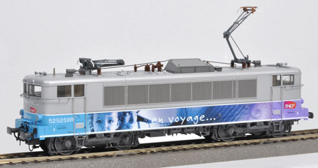 locomotive �lectrique BB 525259R en voyage ep V-VI - 