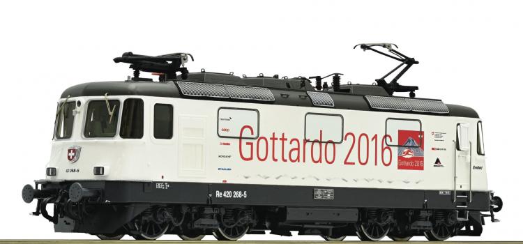 SBB/CFF Locomotive électrique 420 268-5  GOTTARDO - 