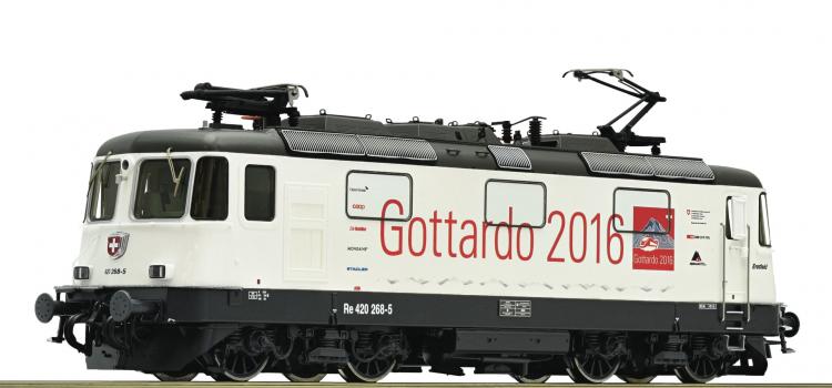 SBB/CFF Locomotive �lectrique 420 268-5  GOTTARDO - 