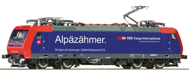 SBB Cargo locomotive lectrique 482 018-9  Alpzhmer  - 