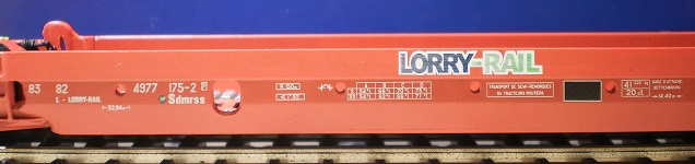 Couplage central  497 7 175-2   Perpignan-Bettembourg(L)  ep  V-VI - 