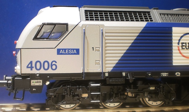 Locomotive diesel Europorte ALESIA  vesrsion analogique - 