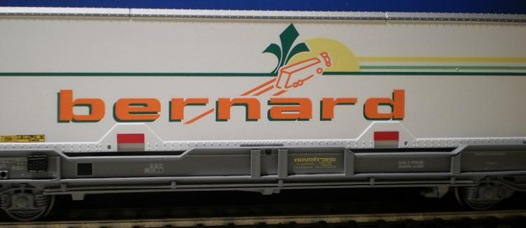 wagon K1 avec caisse mobile Bernard ep V - 