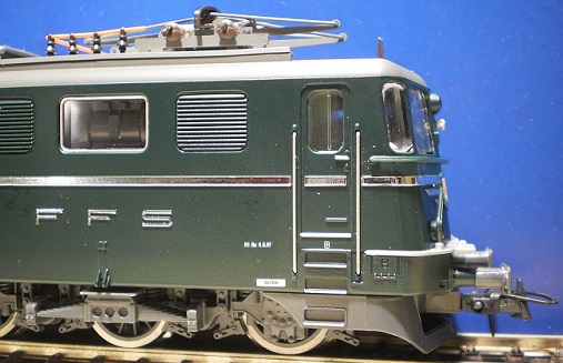 SBB/CFF Locomotive �lectrique Ae 6/6 verte  ep  IV-V - 