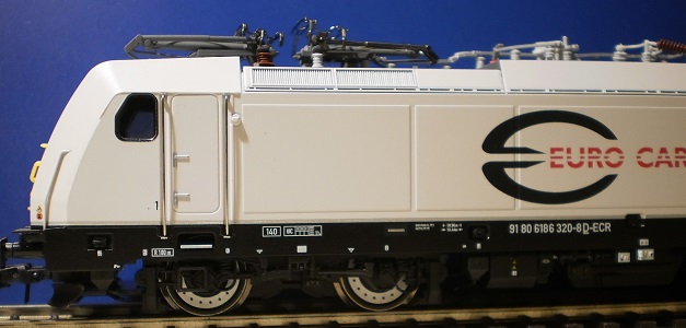 ECR locomotive lectrique  186 320-8   ep VI - 
