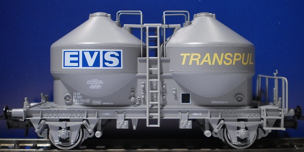 Wagon EVS  pour le transport de pulvrulents  ep  IV - 