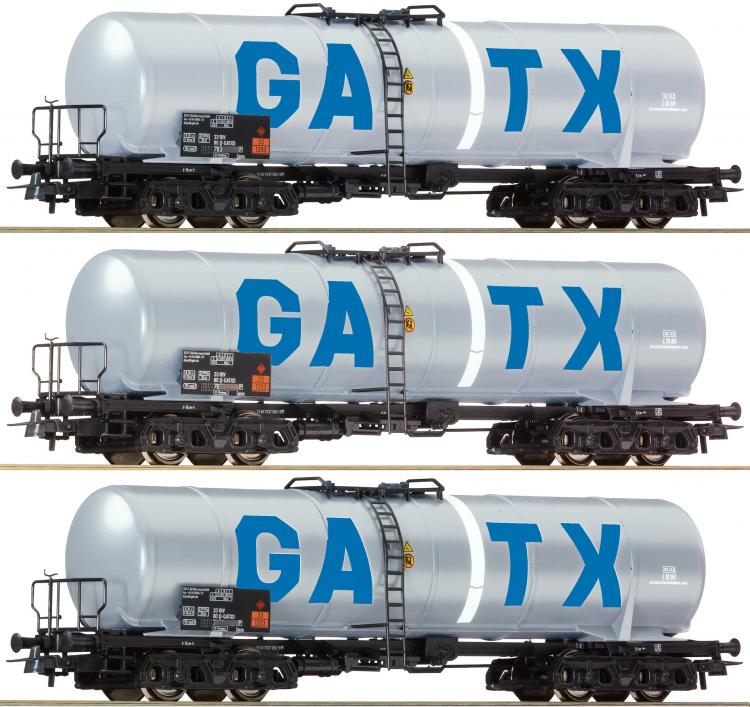 GATX Rail  Austria set de 3 wagons-citernes - 