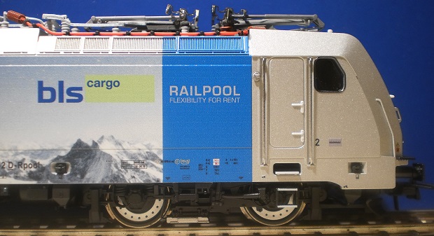 RAILPOOL locomotive lectrique BR 186 101-2 BLS - 