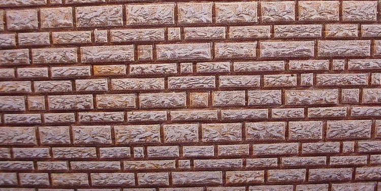 Plaque de d�coration 250 x 125 mm pierre naturelle taill�e - 