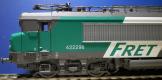 Locomotive �lectrique  BB 422298 Fret logo casquette ep V