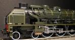 SNCF locomotive � vapeur  231 E  verte  sound  