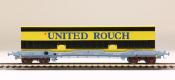Coffret de 2 wagons KC/Canvas charg� de caisses b�ch�es ROUCH &  UNITED ROUCH  ep V