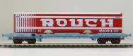 Coffret de 2 wagons KC avec caisses mobiles ROUCH  33 palettes  ep  V
