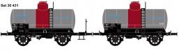 Coffret de 2 wagons-citernes OCEM Claude ep III