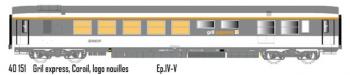 voiture gril express 90 118-8  logo  nouilles  ep IV